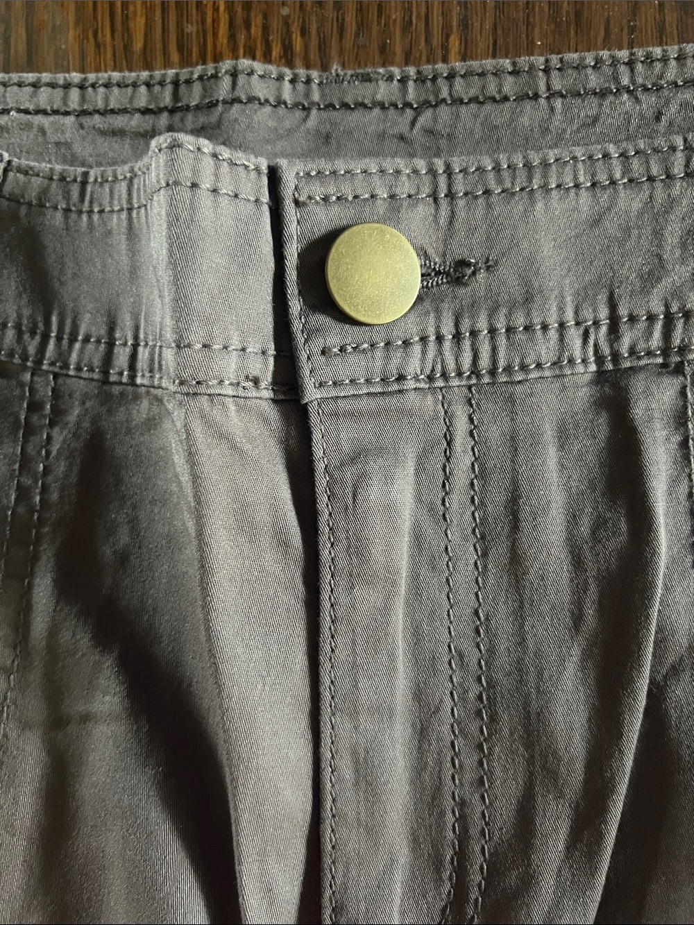 Style & Co Light Brown Utility Cargo Shorts - Women's - Picture 2 of 4